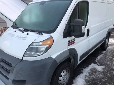 2018 RAM ProMaster for sale at The Used Car Company LLC in Prospect CT