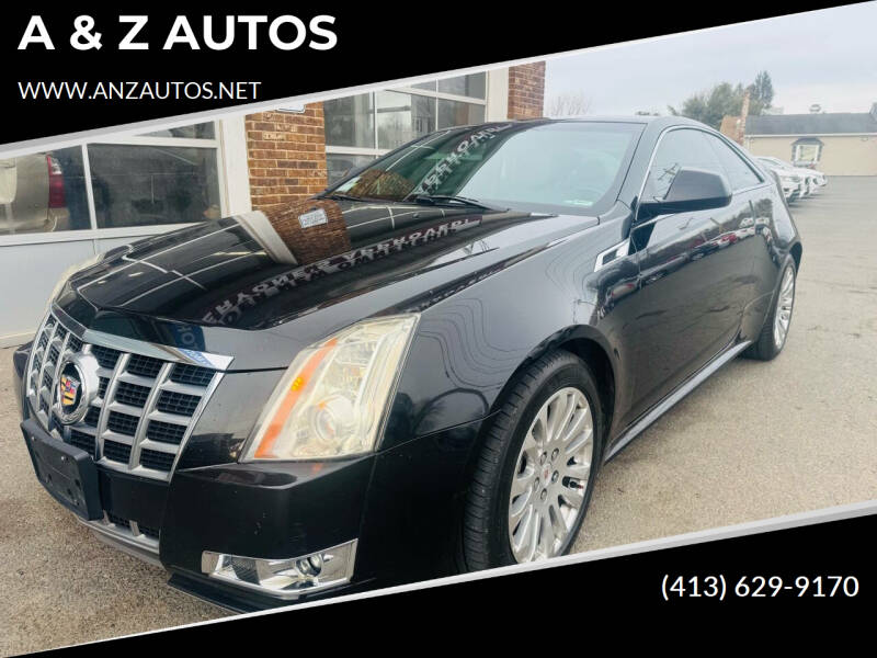 2013 Cadillac CTS for sale at A & Z AUTOS in Westfield MA