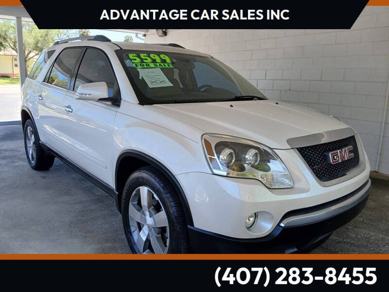 2012 GMC Acadia SLT-1