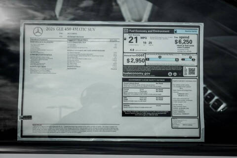 2026 Mercedes-Benz GLE GLE 450 4MATIC