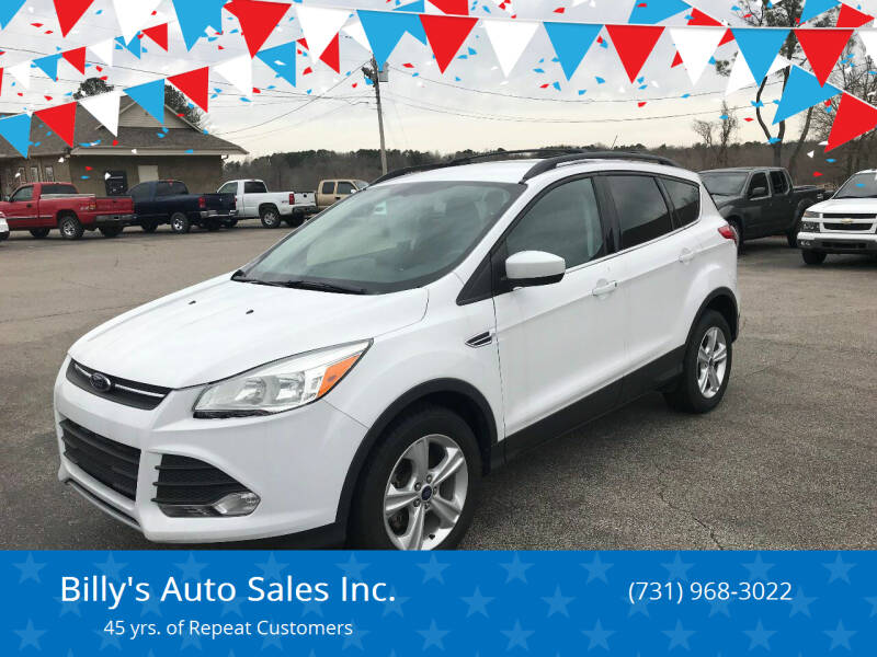 2013 Ford Escape for sale at Billy's Auto Sales in Lexington TN