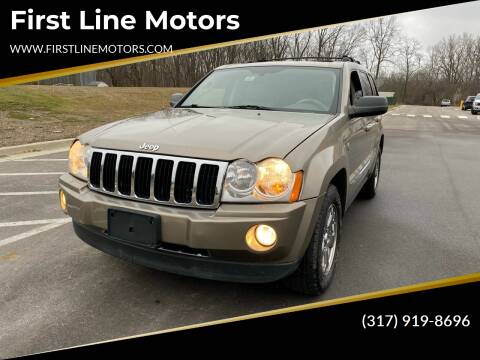 2006 Jeep Grand Cherokee for sale at First Line Motors in Brownsburg IN