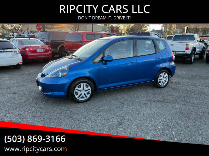 2007 Honda Fit for sale at RIPCITY CARS LLC in Portland OR