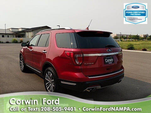 2018 Ford Explorer Platinum