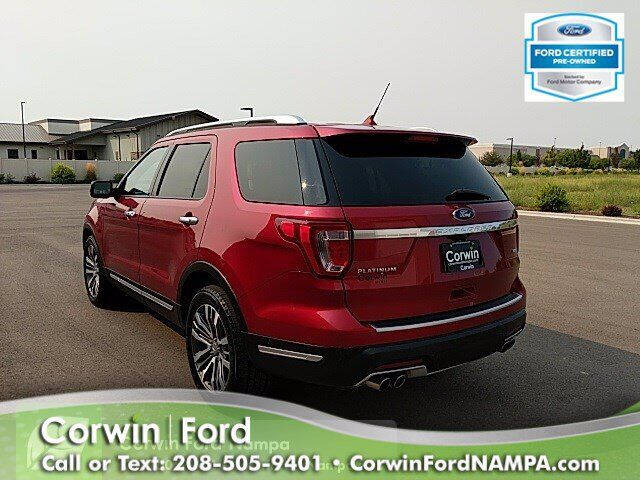 2018 Ford Explorer Platinum