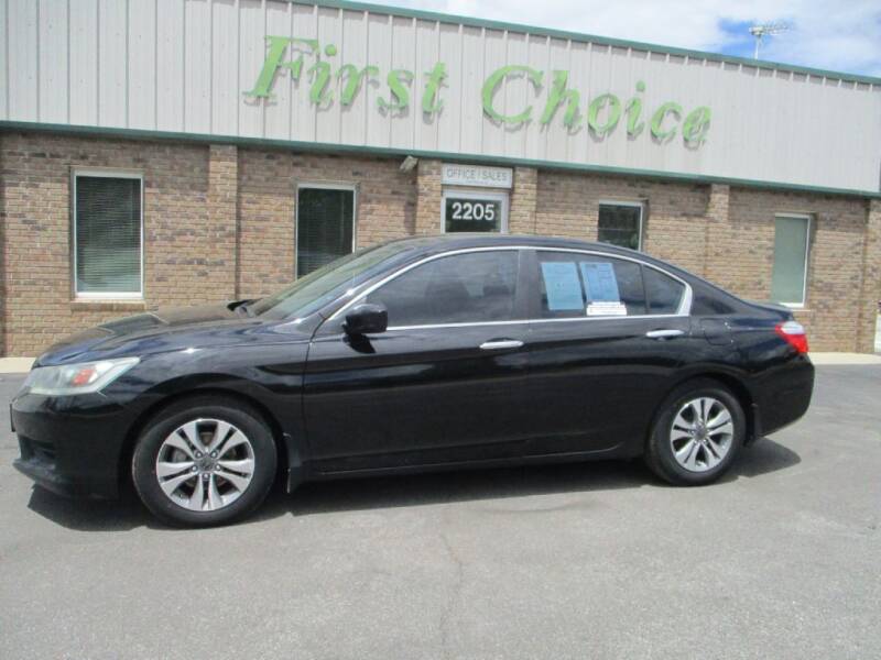 2014 Honda Accord for sale at First Choice Auto in Greenville SC