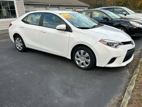 2014 Toyota Corolla for sale at Wilson Motor Car Company in Moosup CT