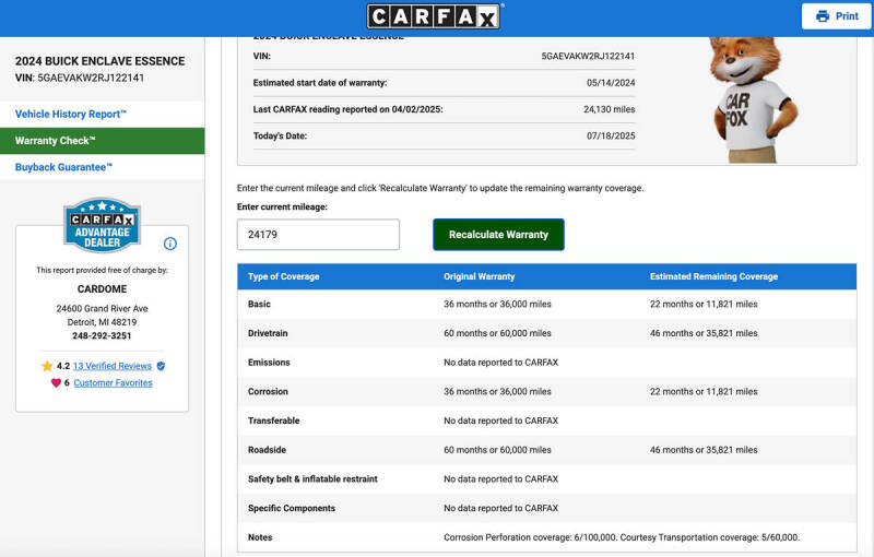 2024 Buick Enclave Essence