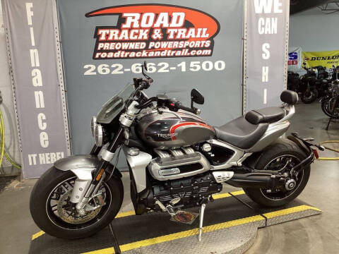 2022 Triumph Rocket 3 GT Silver Ice &amp; S