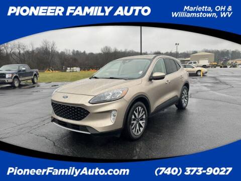 2020 Ford Escape for sale at Pioneer Family Preowned Autos of WILLIAMSTOWN in Williamstown WV