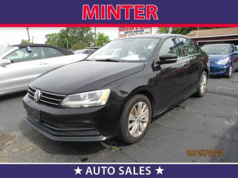 2015 Volkswagen Jetta for sale at Minter Auto Sales in South Houston TX