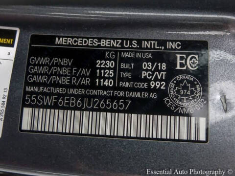 2018 Mercedes-Benz C-Class AMG C 43