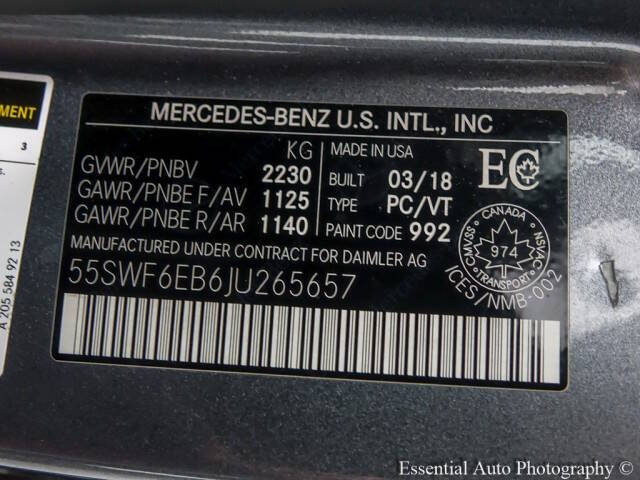 2018 Mercedes-Benz C-Class AMG C 43