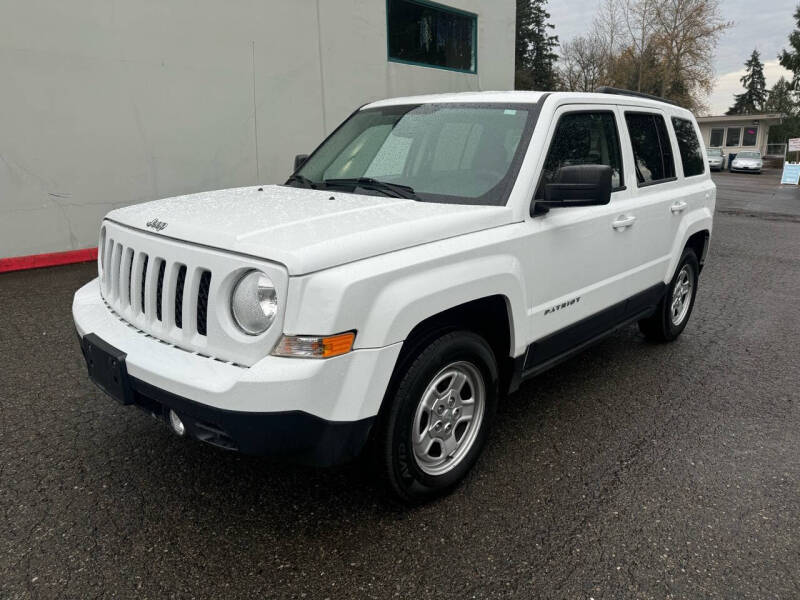 Used 2016 Jeep Patriot Sport with VIN 1C4NJPBB1GD748169 for sale in Kirkland, WA