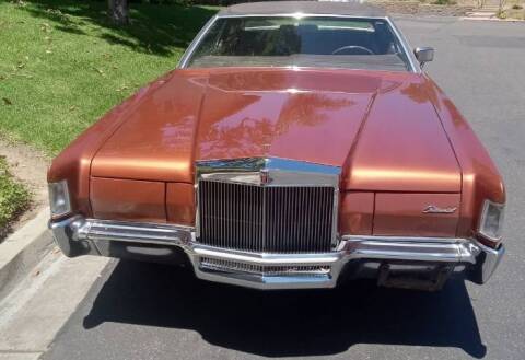 1972 Lincoln Continental for sale at Classic Car Deals in Cadillac MI
