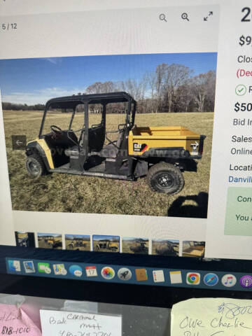 2022 Club Car 4 SEATER =WITH DUMP