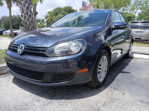 2013 Volkswagen Golf for sale at Blue Lagoon Auto Sales in Plantation FL