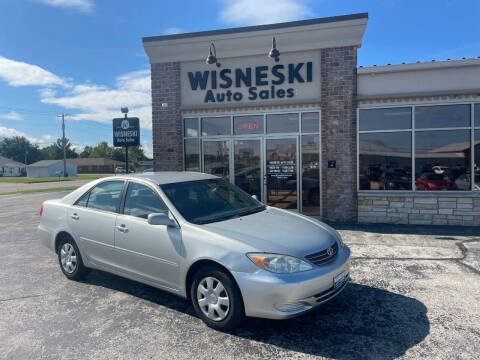 2002 Toyota Camry for sale at Wisneski Auto Sales, Inc. in Green Bay WI