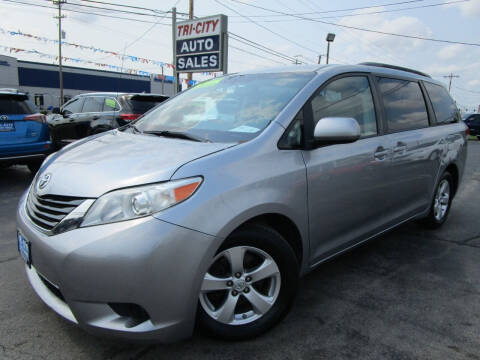 2013 Toyota Sienna for sale at TRI CITY AUTO SALES LLC in Menasha WI