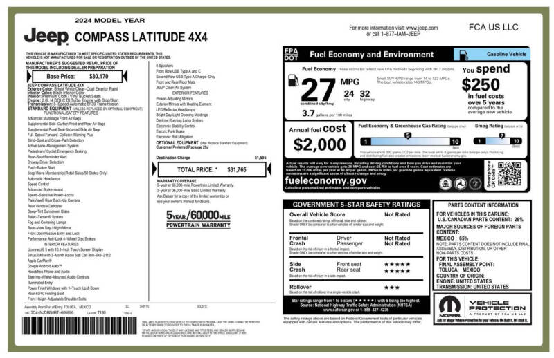 2024 Jeep Compass Latitude