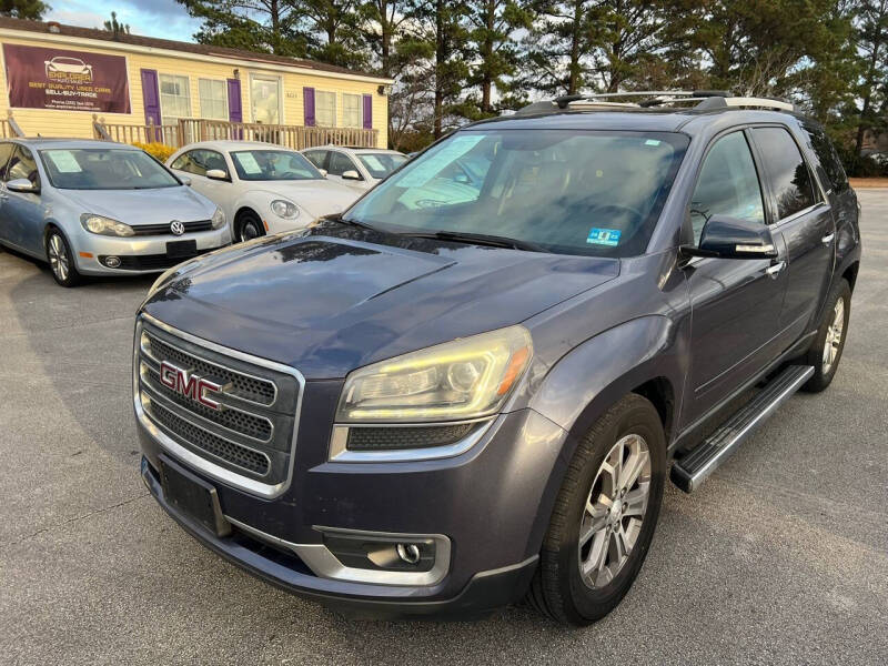 2013 GMC Acadia for sale at Explorer Auto Sales of Greenville in Greenville NC