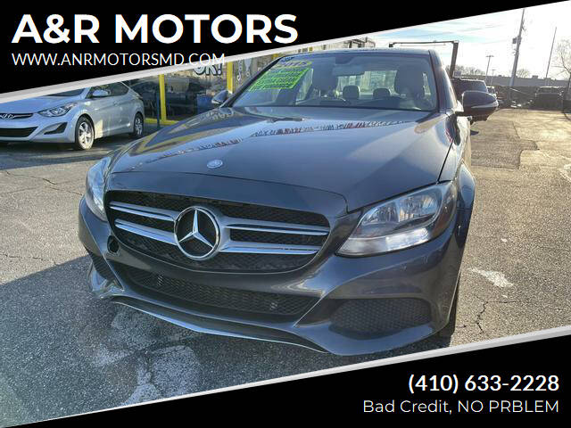 2015 Mercedes-Benz C-Class for sale at A&R MOTORS in Baltimore MD