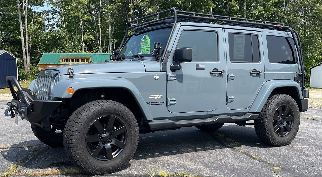 2015 Jeep Wrangler Unlimited for sale at Greg's Auto Sales in Searsport, ME