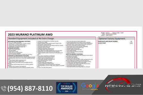 2023 Nissan Murano Platinum