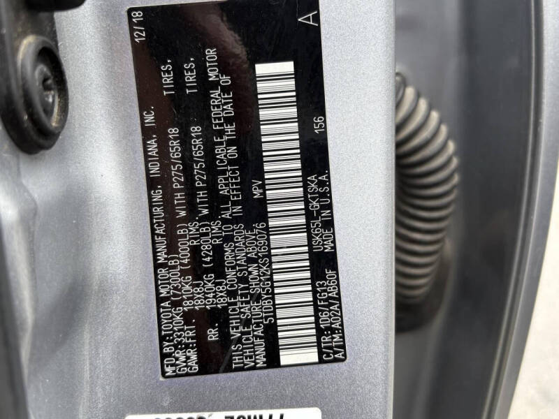 2019 Toyota Sequoia SR5