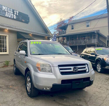 2007 Honda Pilot for sale at MILL STREET AUTO SALES LLC in Vernon CT