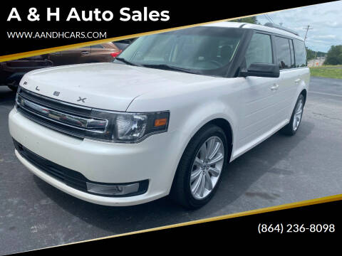 2013 Ford Flex for sale at A & H Auto Sales in Greenville SC