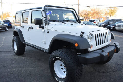 2017 Jeep Wrangler Unlimited for sale at World Class Motors in Rockford IL
