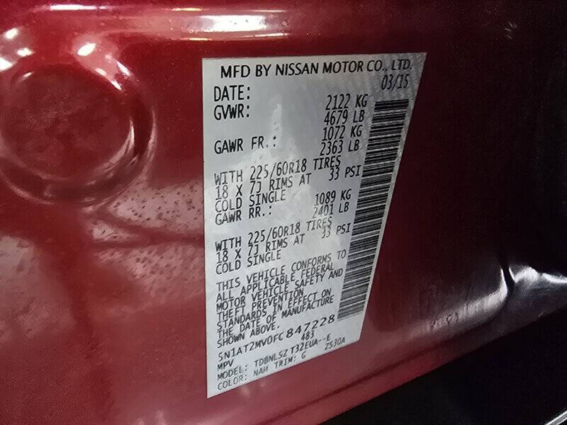 2015 Nissan Rogue SL