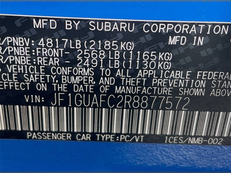2024 Subaru Impreza Sport