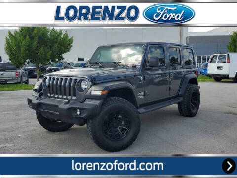 2021 Jeep Wrangler Unlimited for sale at Lorenzo Ford in Homestead FL