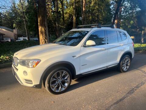 2015 BMW X3 for sale at CPR AUTO SALES AND FINANCE in Kirkland WA