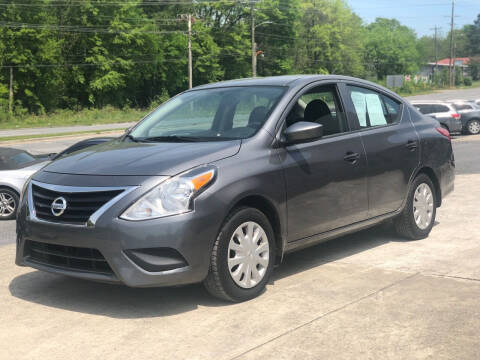 2017 Nissan Versa for sale at Express Auto Sales in Dalton GA