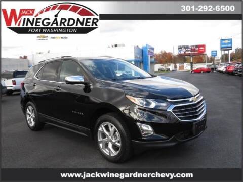 2018 Chevrolet Equinox for sale at Winegardner Auto Sales in Prince Frederick MD