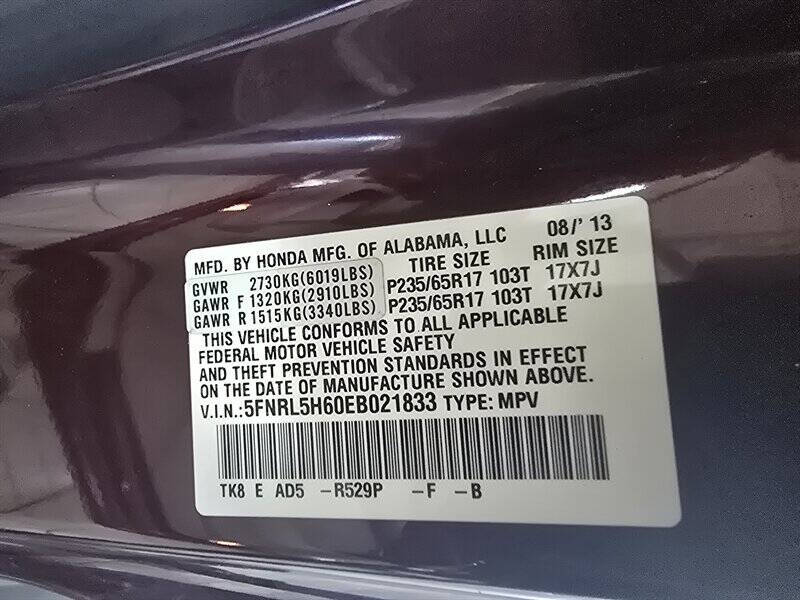 2014 Honda Odyssey EX-L