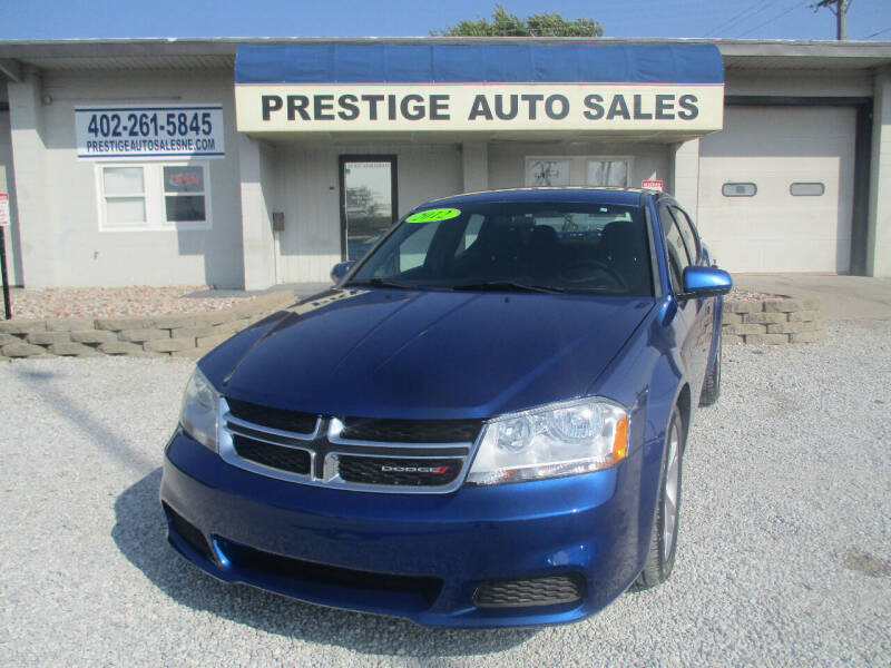 2012 Dodge Avenger for sale at Prestige Auto Sales in Lincoln NE