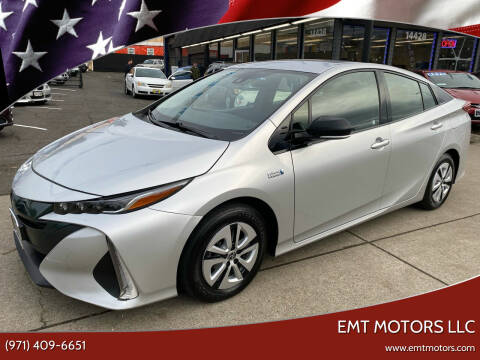 2018 Toyota Prius Prime for sale at EMT MOTORS LLC in Portland OR