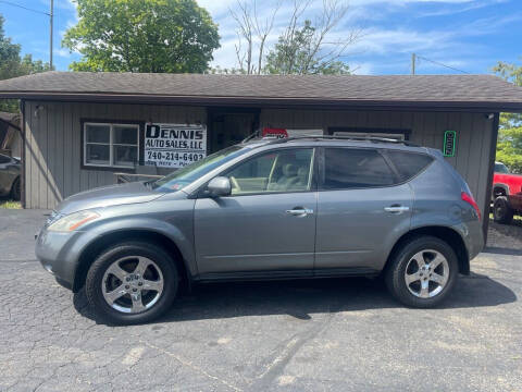 2005 Nissan Murano for sale at DENNIS AUTO SALES LLC in Hebron OH