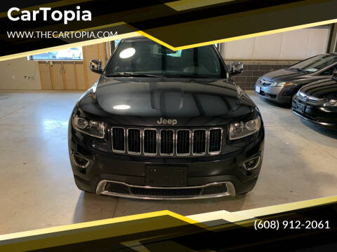 2014 Jeep Grand Cherokee for sale at CarTopia in Deforest WI