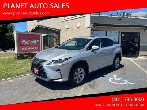 2017 Lexus RX 350 for sale at PLANET AUTO SALES in Lindon UT