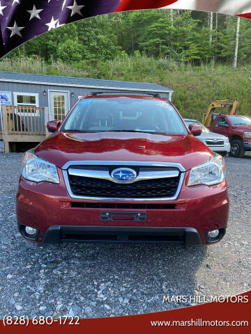 2015 Subaru Forester for sale at Mars Hill Motors in Mars Hill NC