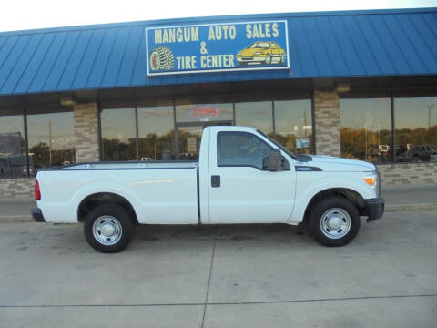 2013 Ford F-250 Super Duty for sale at MANGUM AUTO SALES in Duncan OK