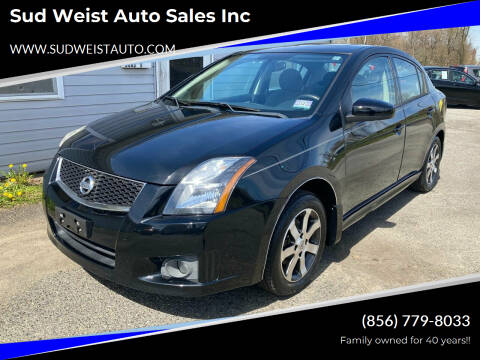 2012 Nissan Sentra for sale at Sud Weist Auto Sales Inc in Maple Shade NJ