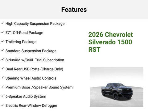 2026 Chevrolet Silverado 1500