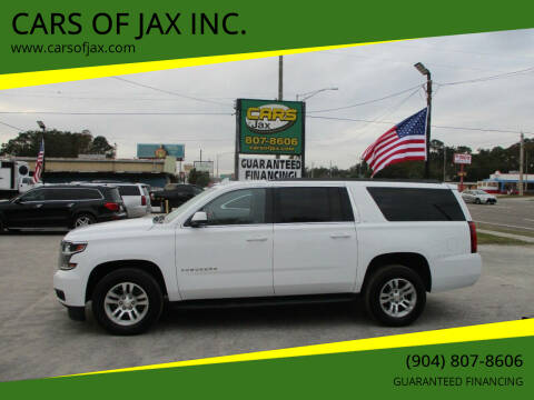 2017 Chevrolet Suburban for sale at CARS OF JAX INC. in Jacksonville FL