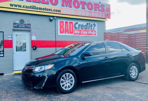 2014 Toyota Camry for sale at CASTILLO MOTORS in Weslaco TX